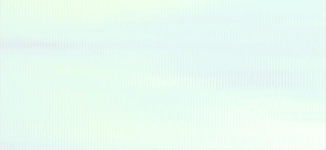 Abstract digital pattern with vertical lines in green, blue, and yellow shades blending horizontally.